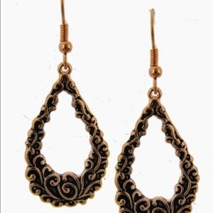 Copper earrings